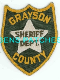 TEXAS,A,GRAYSON COUNTY SHERIFF 6